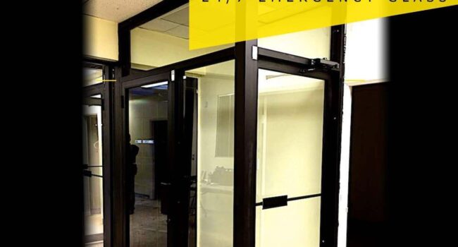 Anodized B Tube Vestibule in North York Ontario.