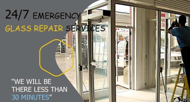 Anodized Aluminum Vestibule in Brampton | Safety Tempered Glass