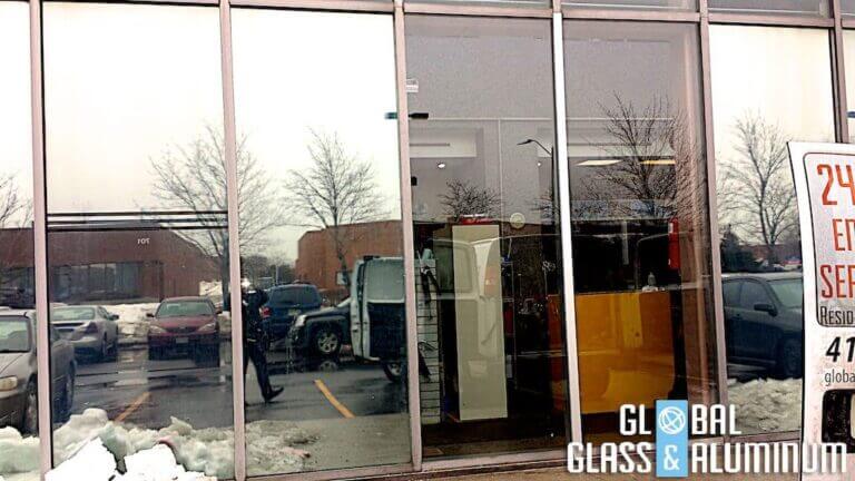 Aluminum Storefront Repair and Replacement in Markham, Ontario